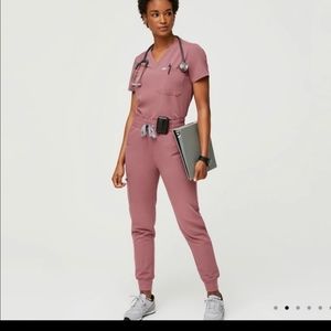 Mauve Figs Scrub Set